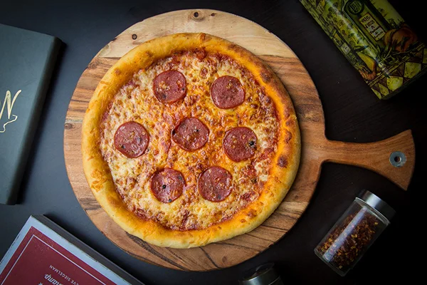 Peperoni Pizza Food Photography